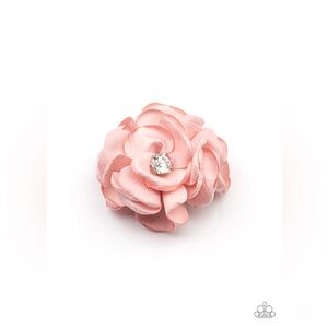 Pampered in Petals - Pink Hair Clip
